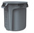 Rubbermaid 261000GRAY Trash Container, 10 gal Capacity, Polyethylene, Gray [SKU: ORG4236899]