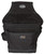 Bucket Boss 57200 Ballistic Carpenter's Pouch, 12-Pocket, Fabric, Black, 12 in W, 12 in H, 7 in D [SKU: ORG7226780]
