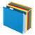 Extra Capacity Reinforced Hanging File Folders with Box Bottom, 2" Capacity, Letter Size, 1/5-Cut Tab, Assorted Colors,25/BX [SKU: PFX4152X2ASST]