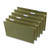 Box Bottom Hanging File Folders, 1" Capacity, Legal Size, 1/5-Cut Tabs, Standard Green, 25/Box [SKU: UNV14151]