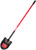 BULLY Tools 62515 Shovel, 9 in W Blade, 14 ga Gauge, Steel Blade, Fiberglass Handle, Comfort Grip Handle, 50 in L Handle [SKU: ORG7775034]