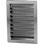 LOMANCO LomanCool 812100 Gable Vent, Aluminum, Mill, Flush Installation [SKU: ORG9049909]