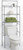 Zenna Home 2623NN Bathroom Spacesaver, 3-Shelf, Steel, Nickel [SKU: ORG2893329]