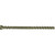 CAMO 0345240S Deck Screw, #7 Thread, 2-3/8 in L, Trim Head, Star Drive, Stainless Steel, Black [SKU: ORG2615821]