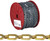 Campbell 072-3817N Plumbers Chain, 1/0, 200 ft L, 35 lb Working Load, Brass, Bright [SKU: ORG6323828]