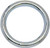 Campbell T7665012 Welded Ring, 200 lb Working Load, 1 in ID Dia Ring, #7 Chain, Steel, Nickel-Plated [SKU: ORG3079787]