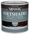 Minwax PolyShades 214954444 Wood Stain and Polyurethane, Gloss, Classic Black, Liquid, 0.5 pt, Can [SKU: ORG3590304]
