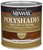 Minwax PolyShades 213754444 Wood Stain and Polyurethane, Satin, American Chestnut, Liquid, 0.5 pt, Can [SKU: ORG6120463]