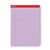 Colored Perforated Ruled Writing Pads, Wide/Legal Rule, 50 Assorted Color 8.5 x 11.75 Sheets, 6/Pack [SKU: UNV35878]