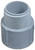 Carlon E943JRR Conduit Adapter, 2 in Male, 2.71 in Dia, 2.09 in L, PVC, Gray [SKU: ORG6559454]