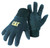 Cat CAT015400L Breathable Gloves, L, Cotton/PVC, Black [SKU: ORG3220381]