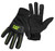 CAT CAT012240L Utility Gloves, L, Elastic Wrist Cuff, Black [SKU: ORG3220340]