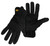 CAT CAT012260X Utility Gloves, XL, Elastic Wrist Cuff, Black [SKU: ORG3220373]
