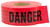 CH Hanson 16031 Reinforced Barricade Tape, 500 ft L, 3 in W, Red, Polyethylene [SKU: ORG5499645]