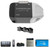 Chamberlain C2212T Garage Door Opener, Battery, Chain Drive, OS: myQ and Security+ 2.0, Gray [SKU: ORG4499984]