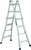Louisville L-2098-22 Multi-Purpose Ladder, 11 to 19 ft Max Reach H, 20-Step, Type IA Duty Rating, Aluminum [SKU: ORG8129983]