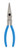 CHANNELLOCK 317 Nose Plier, 8 in OAL, 2-1/4 in Jaw Opening, Blue Handle, Ergonomic Handle, 7/8 in W Jaw, 2.36 in L Jaw [SKU: ORG6217095]