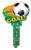 Lucky Line B135S Key Blank, Brass, Painted [SKU: ORG0146167]