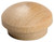 Waddell 8400.38 DP OAK Screw Hole Button, Oak Wood [SKU: ORG9333121]