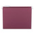 Colored Hanging File Folders with 1/5 Cut Tabs, Letter Size, 1/5-Cut Tabs, Maroon, 25/Box [SKU: SMD64073]