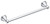 Moen DN8418CH Towel Bar, 18 in L Rod, Aluminum, Chrome, Surface Mounting [SKU: ORG1771203]