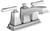Moen Boardwalk Series WS84800 Bathroom Faucet, 1.2 gpm, 2-Faucet Handle, Metal, Chrome Plated, Lever Handle [SKU: ORG7123441]