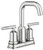 Moen Gibson Series WS84228 Bathroom Faucet, 1.2 gpm, 2-Faucet Handle, Metal, Chrome Plated, Lever Handle [SKU: ORG7123540]
