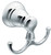 Moen Banbury Series Y2603CH Robe Hook, 2-Hook, Zamac, Chrome, Surface Mounting [SKU: ORG1777606]