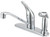 Boston Harbor FS610045CP Kitchen Faucet, 1.8 gpm, 1-Faucet Handle, 4-Faucet Hole, Metal/Plastic, Chrome Plated [SKU: ORG1721539]