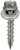 Acorn International SW-MW1415G250 Screw, #14 Thread, High-Low, Twin Lead Thread, Hex Drive, Self-Tapping, Type 17 Point [SKU: ORG2383842]