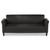 Alera Reception Lounge Furniture, 3-Cushion Sofa, 77w x 31.5d x 32h, Black [SKU: ALERL21LS10B]