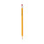 #2 Woodcase Pencil, HB (#2), Black Lead, Yellow Barrel, Dozen [SKU: UNV55400]