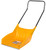 GARANT APSS22U Sleigh Shovel, 23-1/2 in W Blade, 27-3/4 in L Blade, Polyethylene Blade, Steel Handle, 61-1/4 in OAL [SKU: ORG3396116]