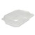 StayLock Clear Hinged Lid Containers, 6 x 7 x 2.1, Clear, Plastic, 125/Packs, 2 Packs/Carton [SKU: DCCC26UT1]
