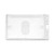 Frosted Two-Card Rigid Badge Holders, Vertical, Frosted 2.5" x 4.13" Holder, 2.13" x 3.38" Insert, 25/Box [SKU: AVT76076]