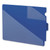 End Tab Poly Out Guides, Two-Pocket Style, 1/3-Cut End Tab, Out, 8.5 x 11, Blue, 50/Box [SKU: SMD61961]