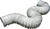 Lambro 218 Vent Hose, 4 in ID, 20 ft L, Vinyl, White [SKU: ORG3753050]