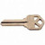 Kwikset 1063NP Key Blank, Brass, Nickel, For: Kwikset Lockset [SKU: ORG8381055]