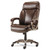 Alera Veon Series Executive High-Back Bonded Leather Chair, Supports Up to 275 lb, Brown Seat/Back, Bronze Base [SKU: ALEVN4159]
