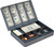 ProSource TS811 Cash Box, 11-3/8 L x 7-5/8 W x 3-1/4 H in Exterior, Steel, Combination Lock, 6-Compartment [SKU: ORG2230159]