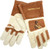 ForneyHide 53411 Welding Gloves, Men's, XL, Gauntlet Cuff, Brown/White, Reinforced Crotch Thumb [SKU: ORG8914335]