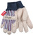 Kinco 1927KW-C Protective Gloves with Kint Wirst, Wing Thumb, Knit Wrist Cuff, Tan [SKU: ORG8634412]
