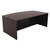 Alera Valencia Series Bow Front Desk Shell, 71" x 41.38" x 29.63", Espresso [SKU: ALEVA227236ES]