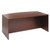 Alera Valencia Series Bow Front Desk Shell, 71" x 41.38" x 29.63", Mahogany [SKU: ALEVA227236MY]