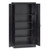 72" High Standard Cabinet (Assembled), 36w x 18d x 72h, Black [SKU: TNN7218BLK]