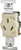 Eaton Cooper Wiring 805 805V-BOX Power Receptacle, 3 -Pole, 125/250 V, 20 A, NEMA: NEMA 10-20R, Ivory [SKU: ORG4170684]