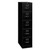 310 Series Vertical File, 5 Letter-Size File Drawers, Black, 15" x 26.5" x 60 [SKU: HON315PP]