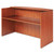 Alera Valencia Series Reception Desk with Transaction Counter, 71" x 35.5" x 29.5" to 42.5", Medium Cherry [SKU: ALEVA327236MC]