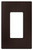 Eaton Cooper Wiring PJS PJS26RB-SP-L Wallplate, 4-7/8 in L, 3-1/8 in W, 1 -Gang, Polycarbonate, Oil-Rubbed Bronze [SKU: ORG3074382]