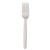 Cutlery for Cutlerease Dispensing System, Fork, 6", White, 960/Carton [SKU: ECOEPCE6FKWHT]